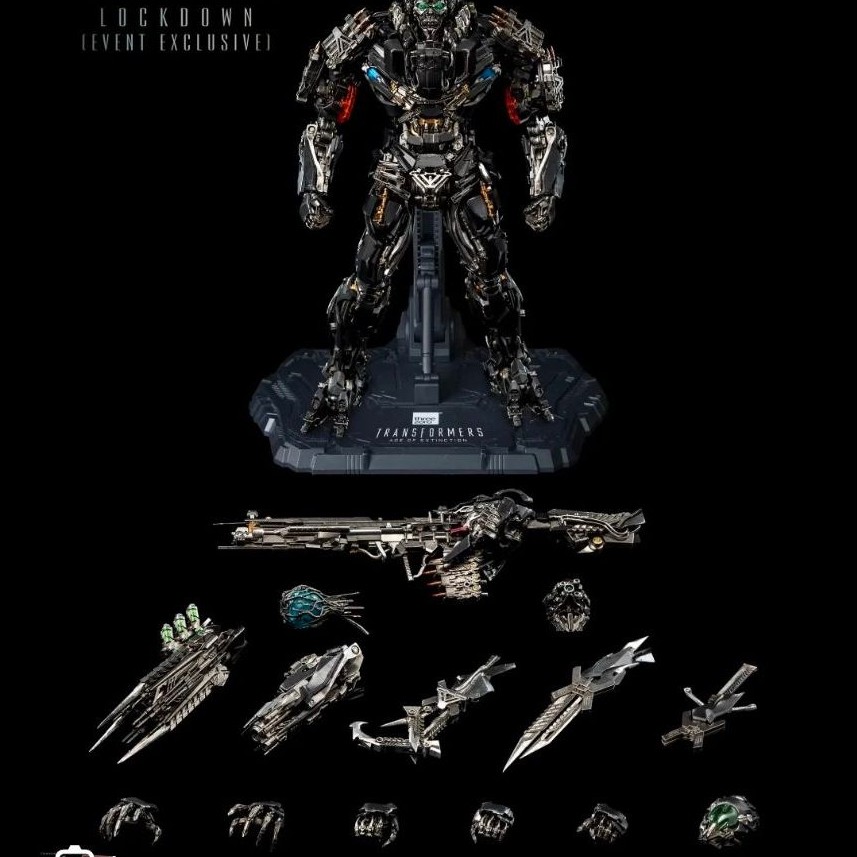 Threezero DLX Transformers Age of Extinction Lockdown Event Exclusive