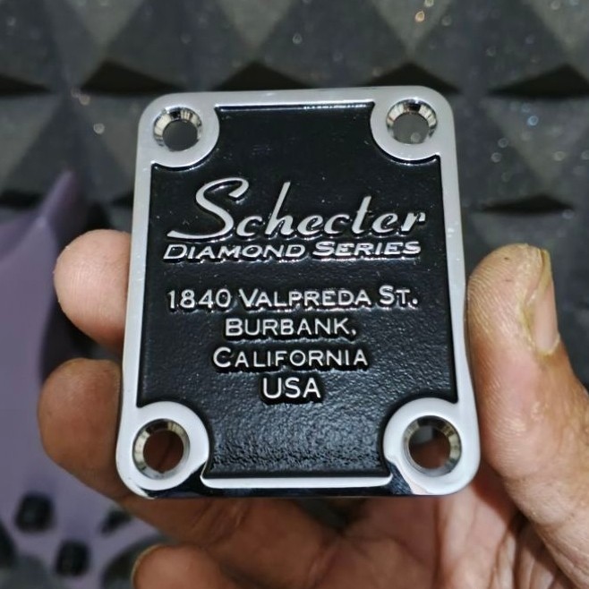 plat neck gitar schecter original