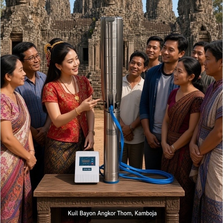 YOKK submersible 2 hp 30-3 plus motor dan control box