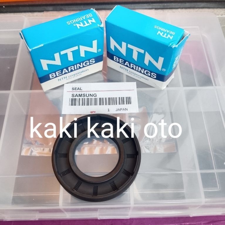 Sil Bearing kit lahar bering set seal bearing mesin cuci samsung 6,5kg WF650U2BKWQ WF-650U2BKWQ WF 6