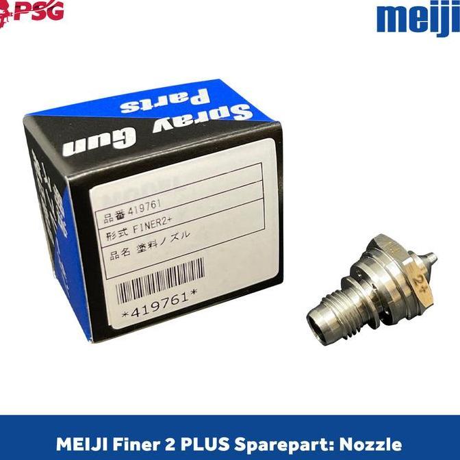 Meiji Finer 2 Plus Spraygun Fluid Nozzle Sparepart