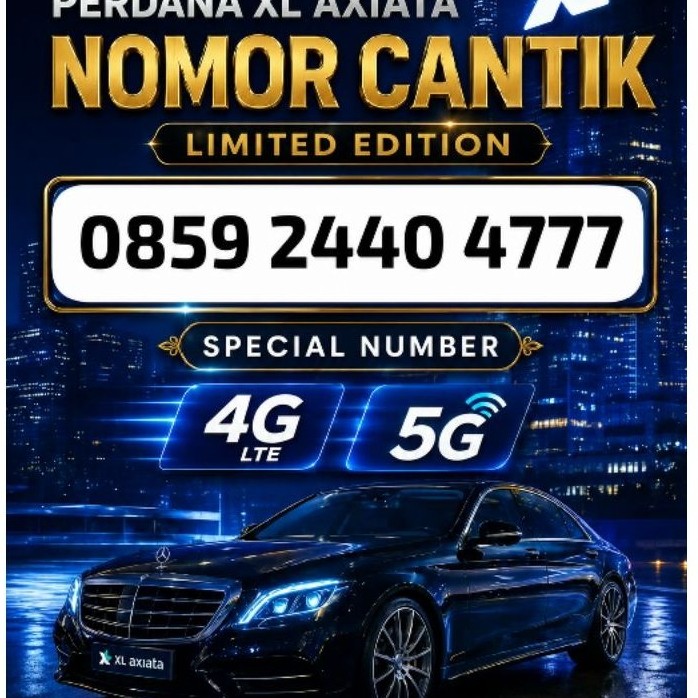 PERDANA XL NOMOR CANTIK TRIPLE 777 4777
