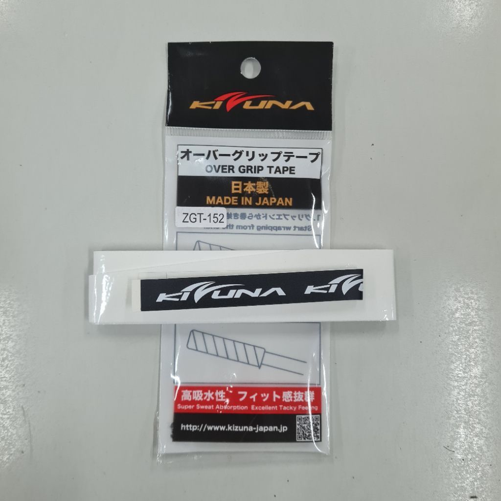 Grip Raket Kizuna XGT152 Overgrip Original Pegangan Raket Badminton Bulutangkis Tenis Tennis Padel S