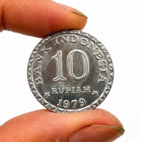 Koin Koleksi Indonesia 10 Rupiah Tahun 1979 | Koin Lama Vintage Numismatik