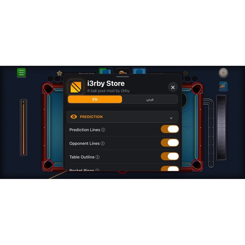 8 ball pool cheat autoplay IOS / IPHONE / IPAD