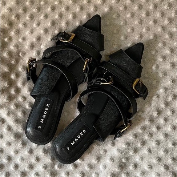 Mader Open Toe Mules (Preloved)