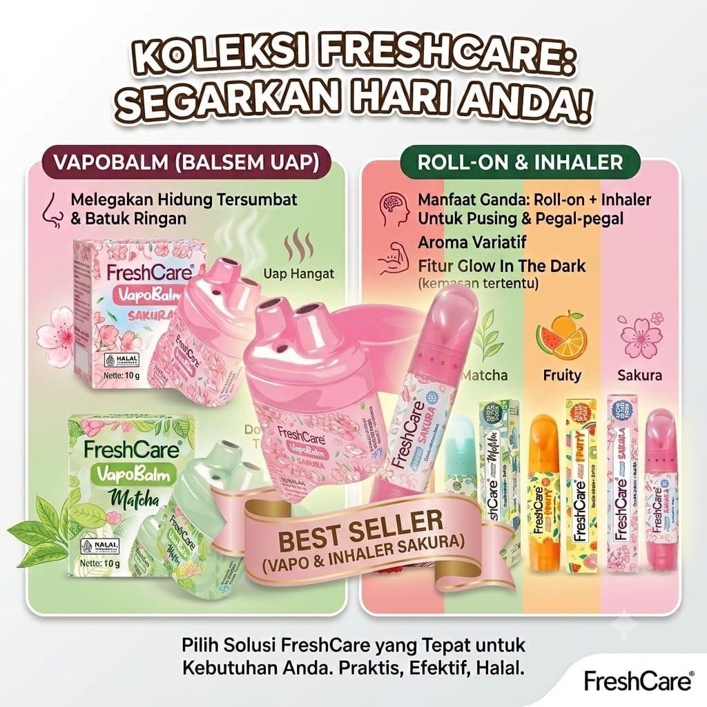 Freshcare Smash Vapobalm PROMO HEMAT Freshcare Smash, Freshcare Vapobalm, Freshcare Sakura, Freshcar