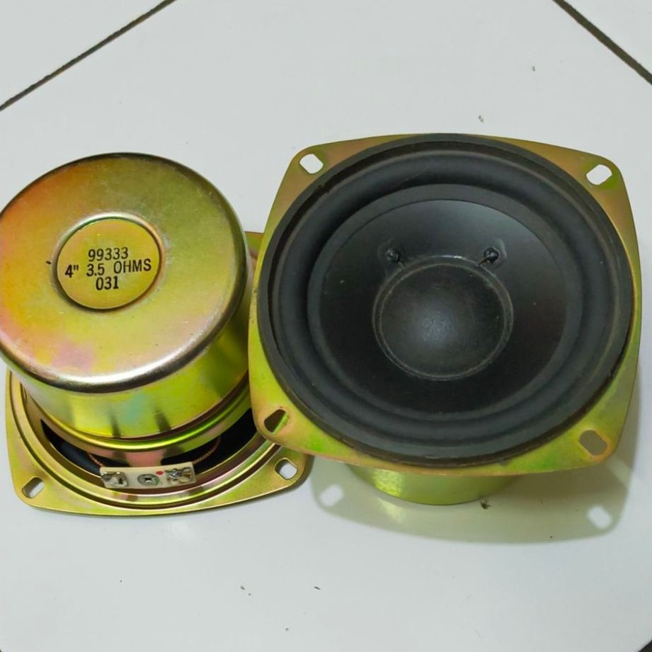 Sepasang Speaker copotan...4 INCH./ 3,5 ohm.