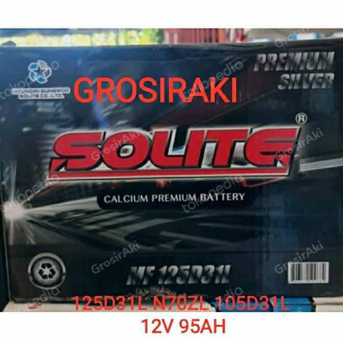 125D31L 105D31L N70ZL 95D31L SOLITE MF 12V 95AH