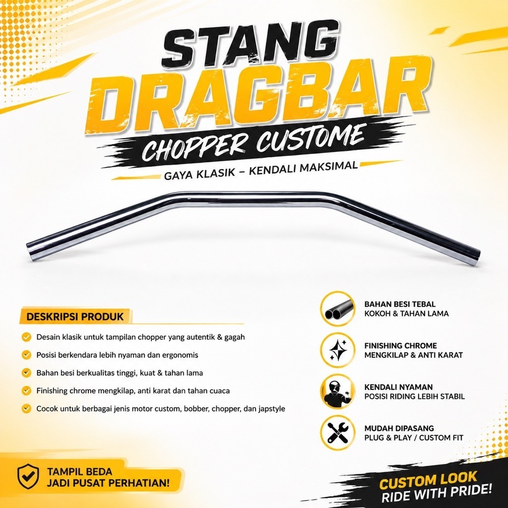 Stang Dragbar Chopper custom / Stang Chopper