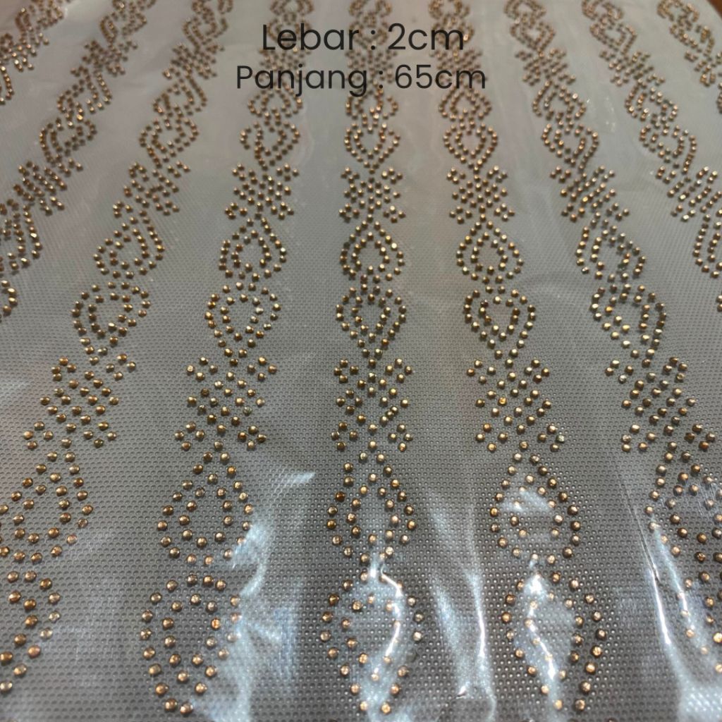 (1 LEMBAR) payet tikar gosok motif/payet/diamon tikar