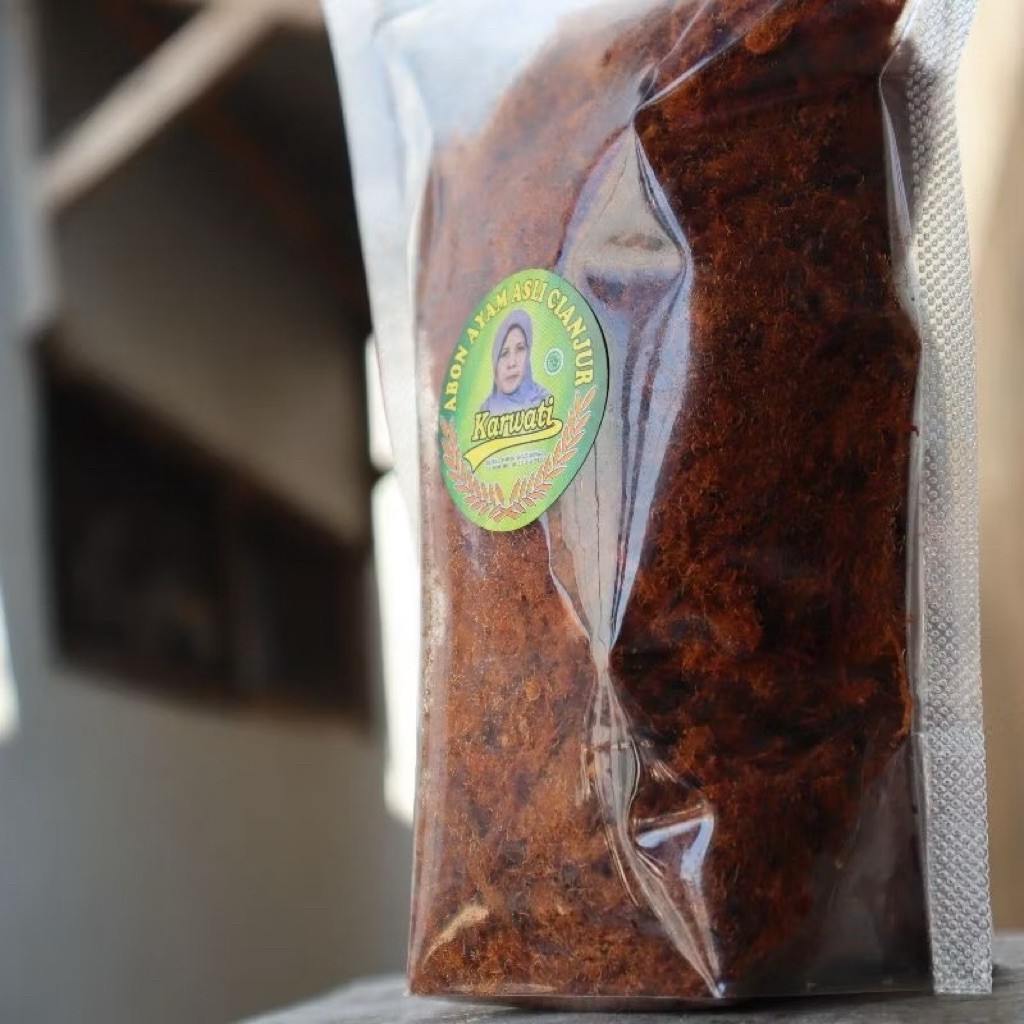 Abon Ayam Karwati Kiloan /  Abon Ayam 1 Kg Kemasan Pouch