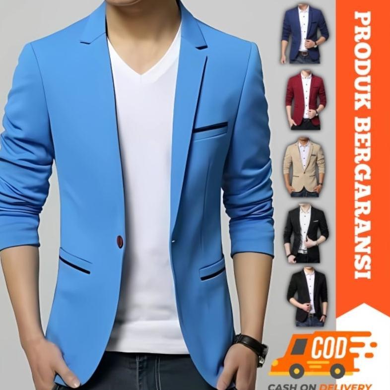ORIGINAL JAS PRIA KEREN MODIS KEKINIAN BLAZER SLIMFIT PREMIUM