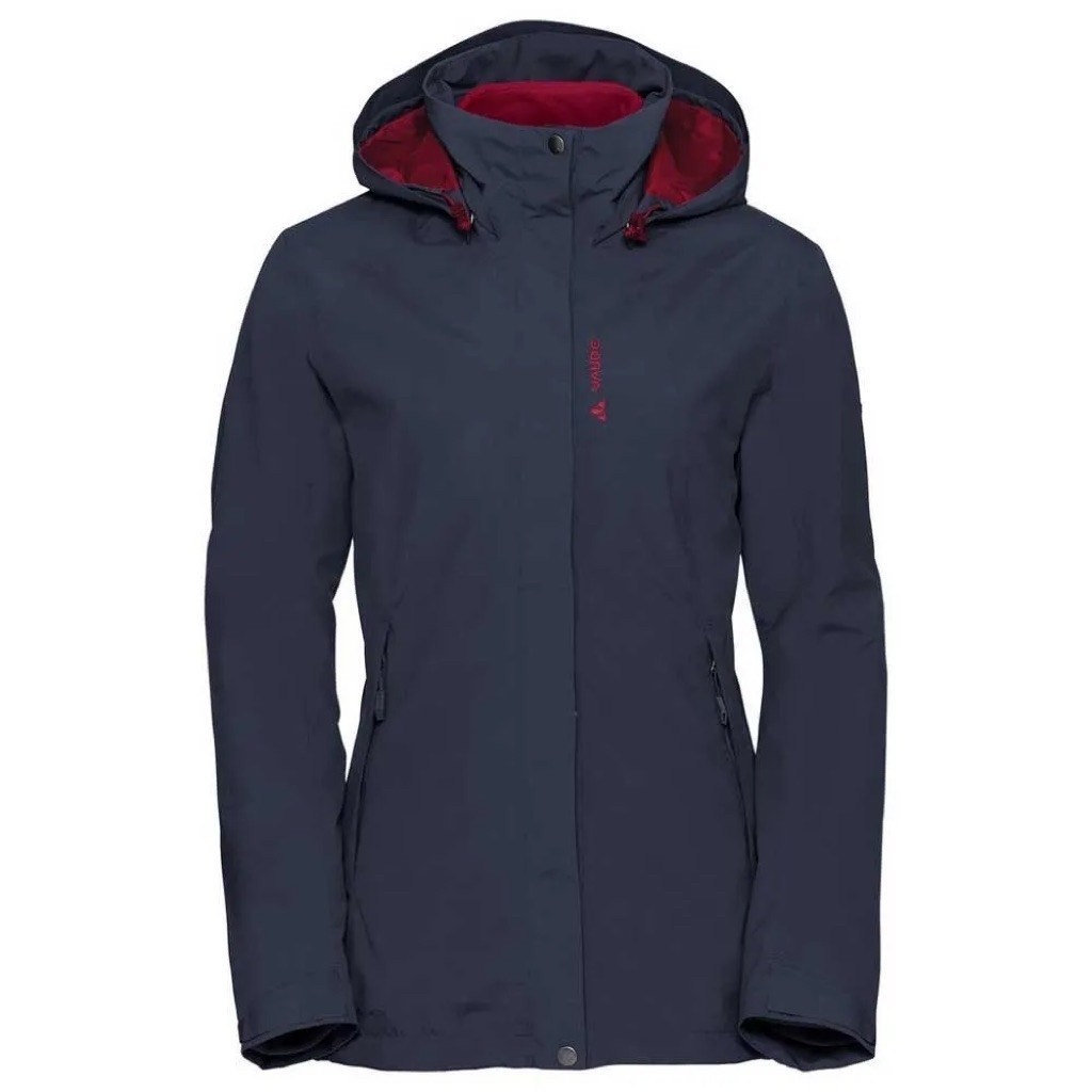 jaket outdoor winter hiking vaude kintail 3 in 1 jaket inner outer
