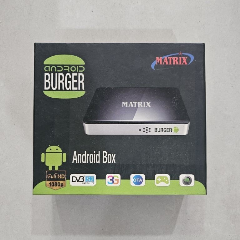 Matrix Android Burger - Android Box