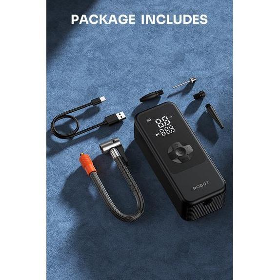 VIVAN Portable Air Pump Inflator Electric Pompa Ban Mobil Sepeda Motor