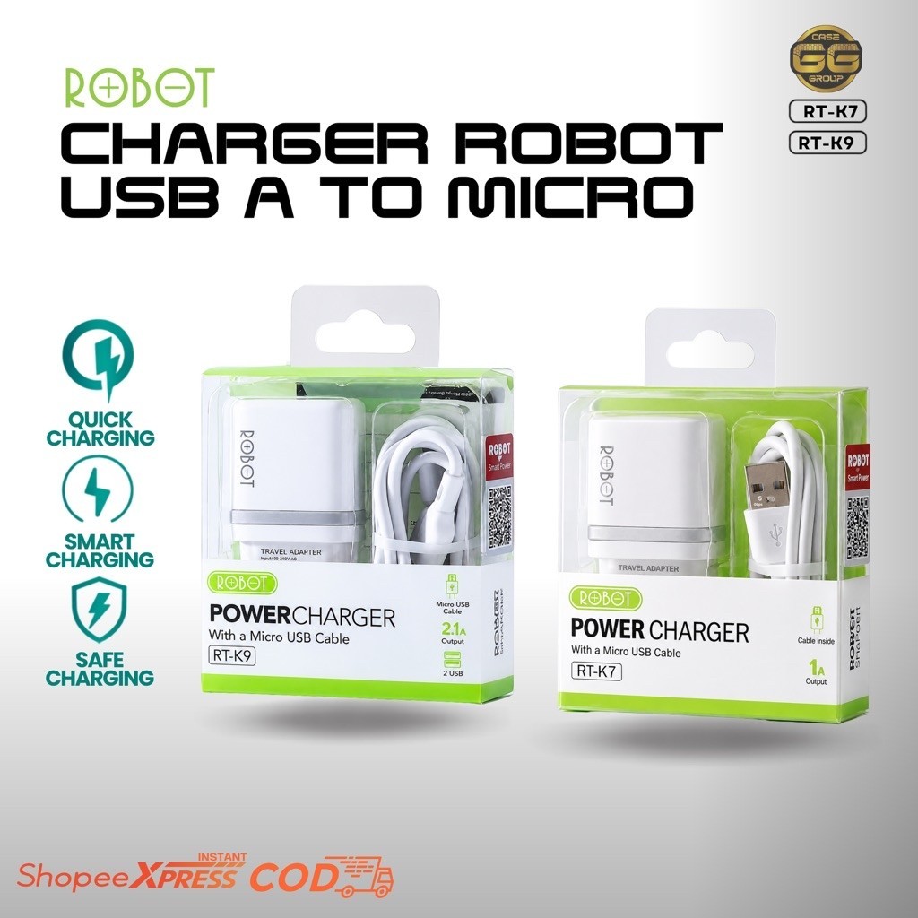 CHARGER ROBOT RT-K7// RT-K9 USB MIKRO