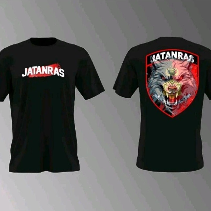 KAOS TSHIRT JATANRAS CORAK MERAH MOTIF SRIGALA