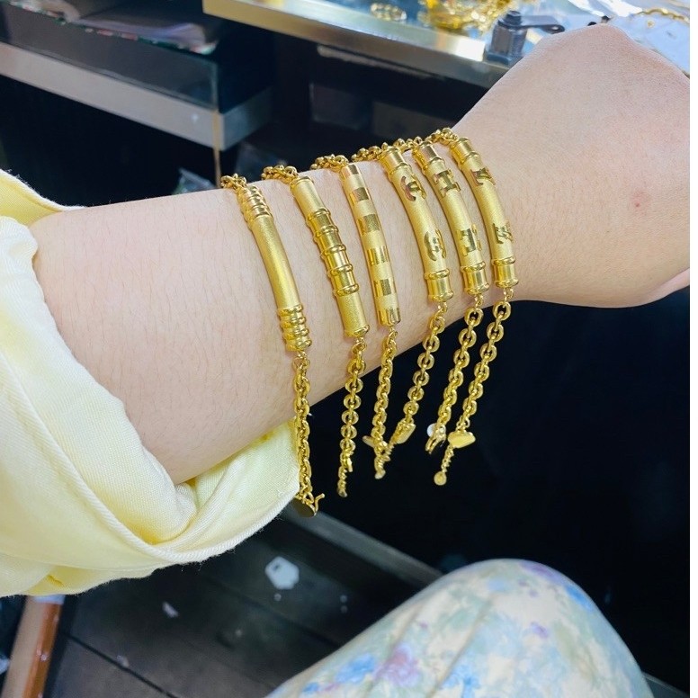 gelang titanium tersanjung (bambu)