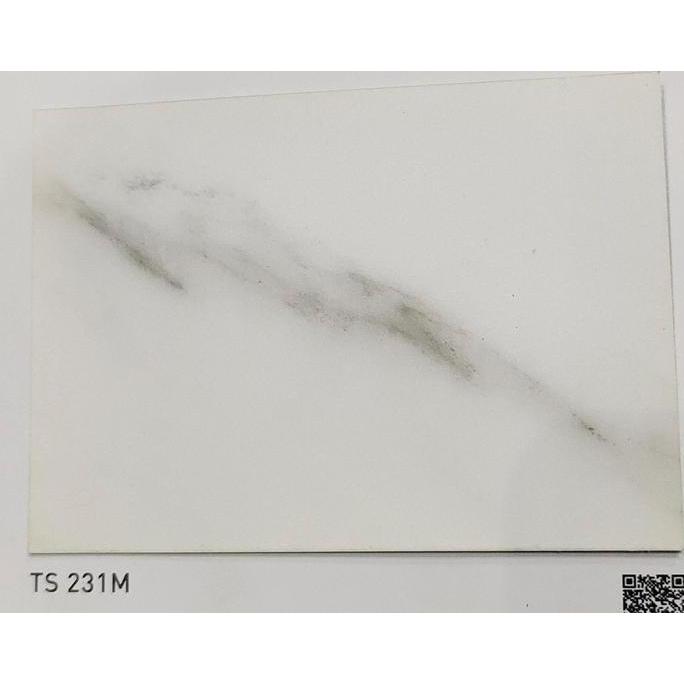 TACO PVC SHEET TS 231 M - MARMER PUTIH