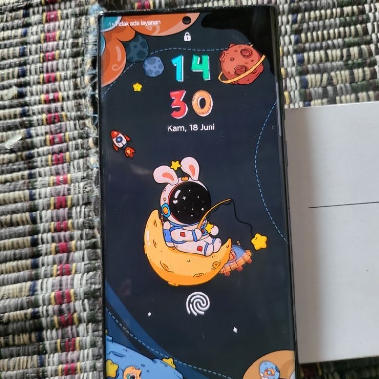 Lcd Set frame s22 ultra, frame hijau