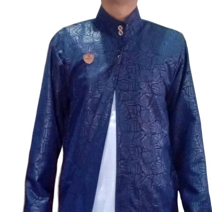 Jubah pria luaran saja/ Outer /kardigan/ Gamis pria  leguler Jubah muslim pria jubah gamis Embos Jub