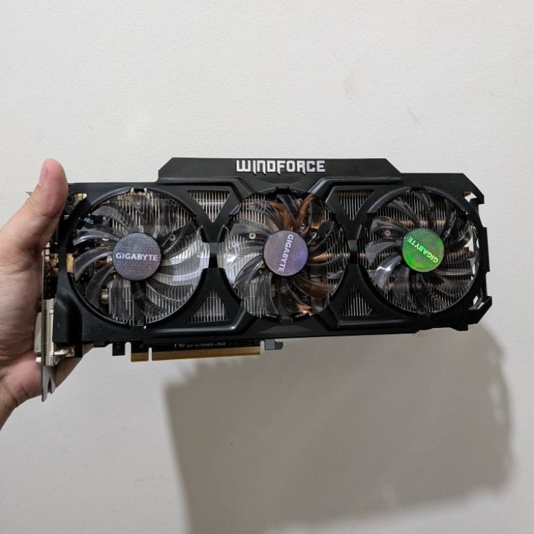 (RUSAK) VGA Gigabyte Nvidia Geforce GTX 780 3GB GDDR5 rusak jual apa adanya