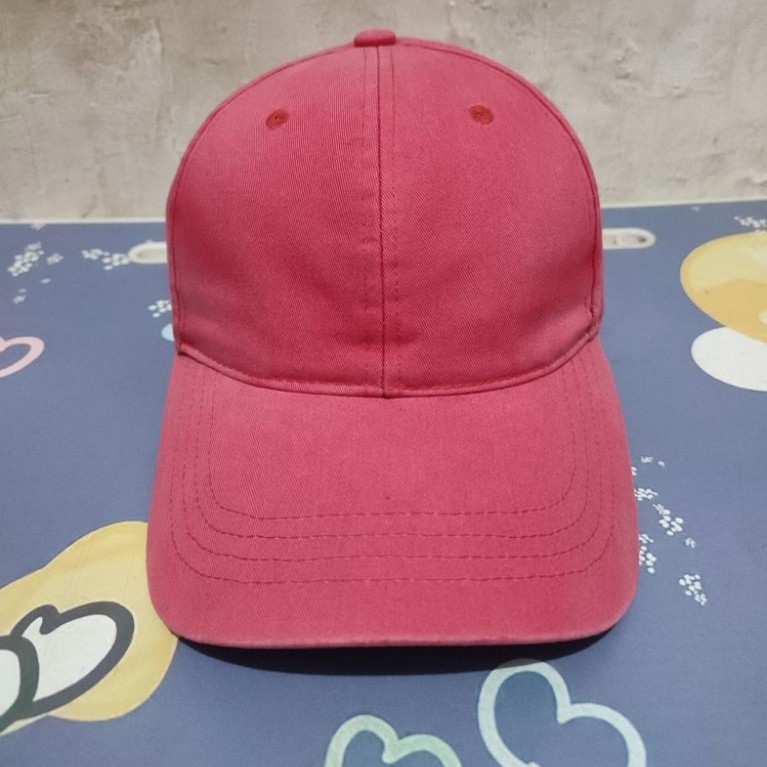 Topi Caps Chung Lim Basic Merah