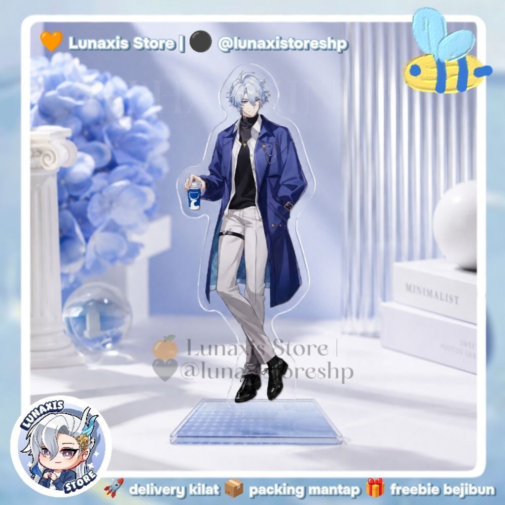 Merch Standee Akrilik 15cm Honkai Star Rail Phainon Kolaborasi GoodMe Unofficial