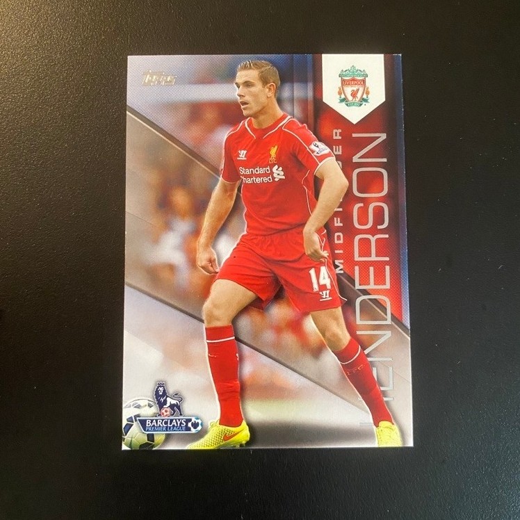 Topps Premier Gold 2014 Liverpool Jordan Henderson