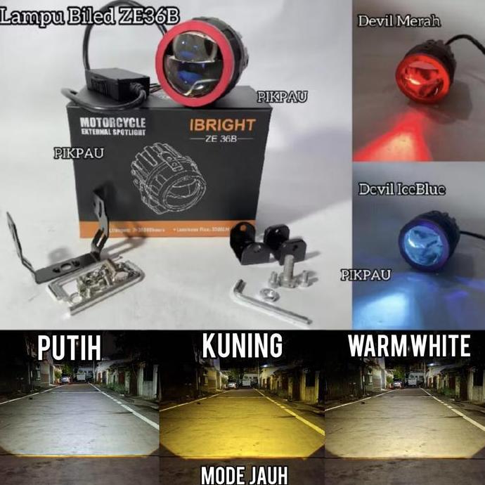 Action- Ibrht Lampu Tembak Biled Laser Ze36B 5 Kabel