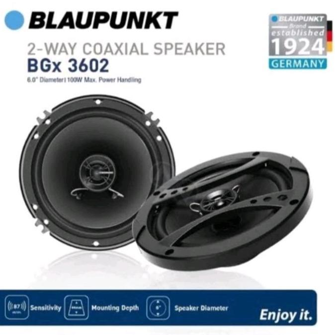 Wexx- Speaker Blaupunkt 6 Inch Speaker Coaxial Blaupunkt Bgx 360 Speker Blaupunkt
