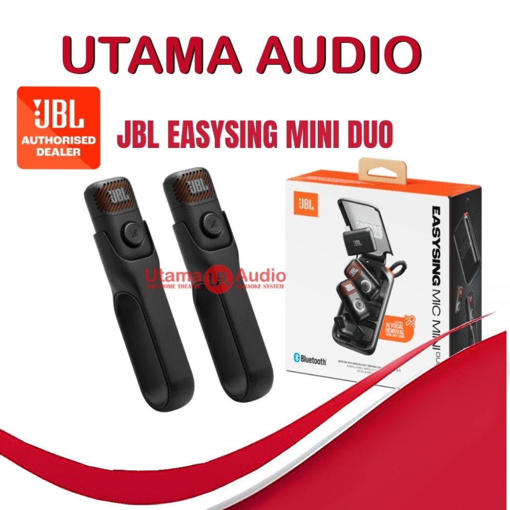 JBL EasySing Mini Duo mic wireless karaoke AI menghapus Vocal Removal garansi resmi IMS