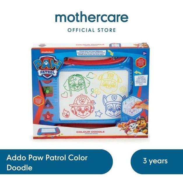 Bestgood- Addo Paw Patrol Color Doodle - Mainan Aktivitas Papan Gambar Anak