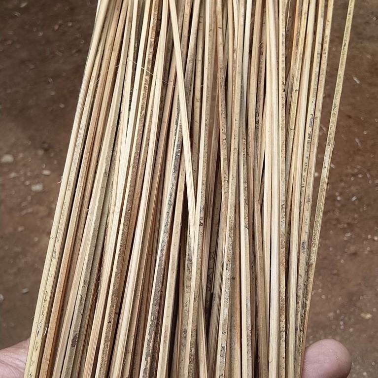 BAMBU RUJI LAYANGAN FULL PETUNG, BITINGAN BAMBU PETUNG FULL KULITAN 100 PASANG