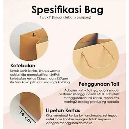Paper Bag Coklat Jumbo, Paper Bag Mini Polos, Paperbag Superbig (Besar)