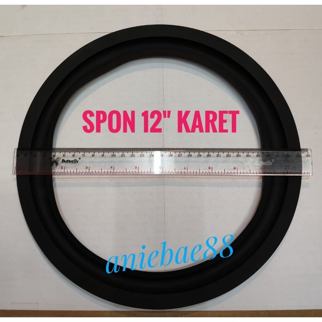 Spon speaker 12inch karet