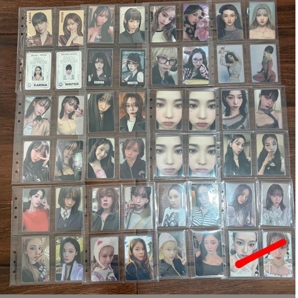photocard official karina winter aespa [karzoom, spicy, tc drama, etc]