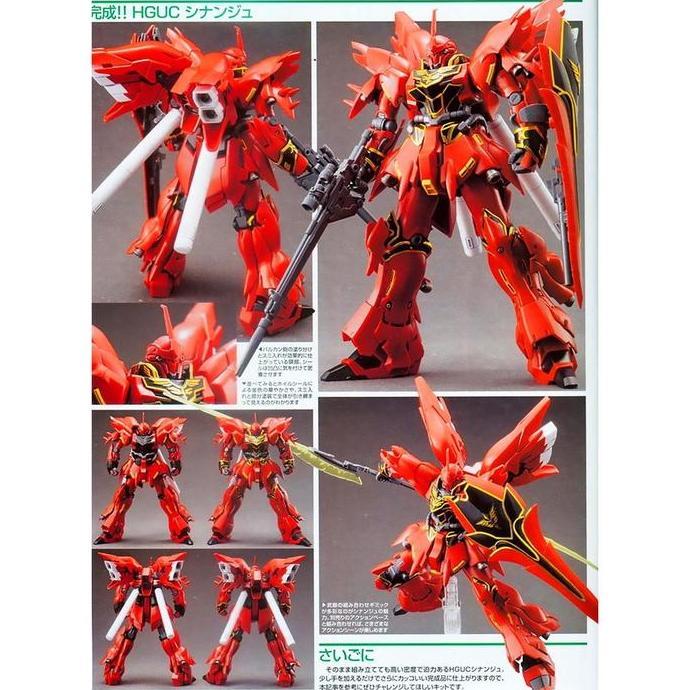 HG Gundam MSN 06S Sinanju