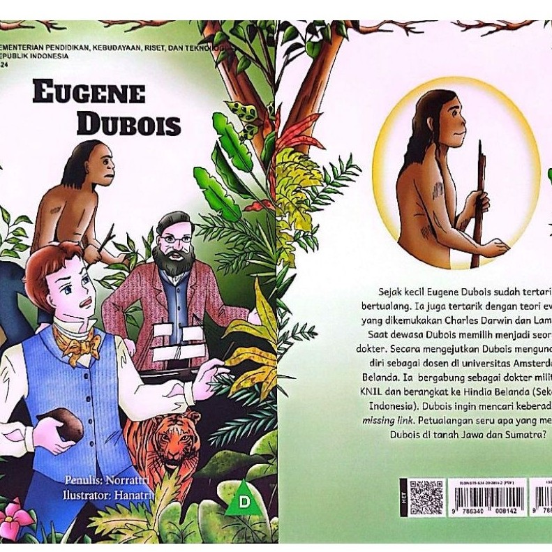 BUKU KOMIK EUGENE DUBOIS PENERBIT KEMENDIKBUD