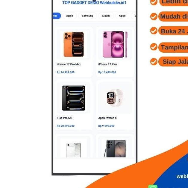 Jasa Pembuatan Website&Landingpage Profesional untuk UMKM