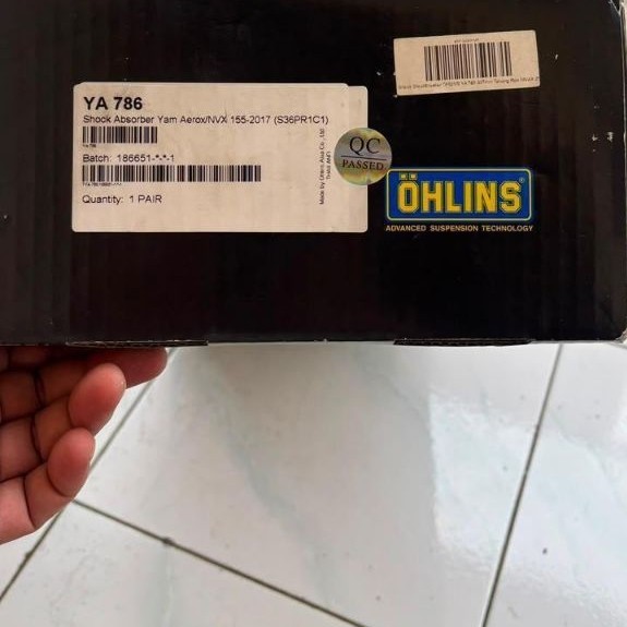 shock ohlins ya 786 uk 310mm