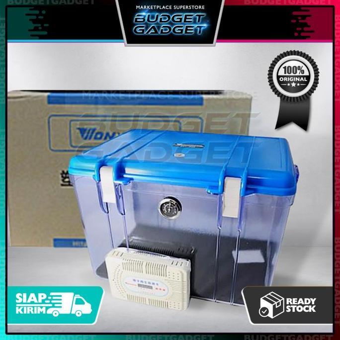 junnismail673 - wonderful dry box dengan dehumidifier kotak penyimpanan kedap udara anti lembab dan 