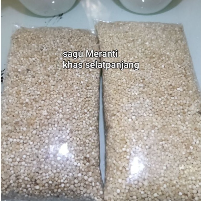 sagu rendang asli selatpanjang berat 1 kilo. sagu rendang kering 1 kilo