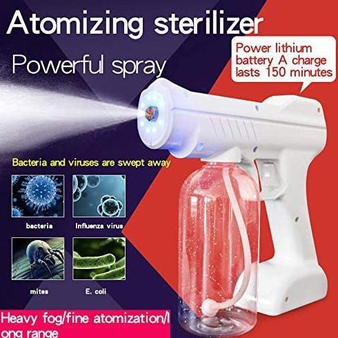 Nano Spray Gun Disinfectant Wireless UV Sterilizer Gun