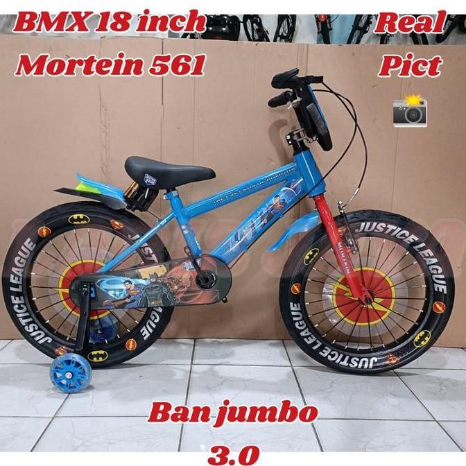 Com- Sepeda Bmx Anak 12 16 Inch Rubick Ban Jumbo Besar Usia 3-8 Tahun Ada Musik Dan Lampu Sni New