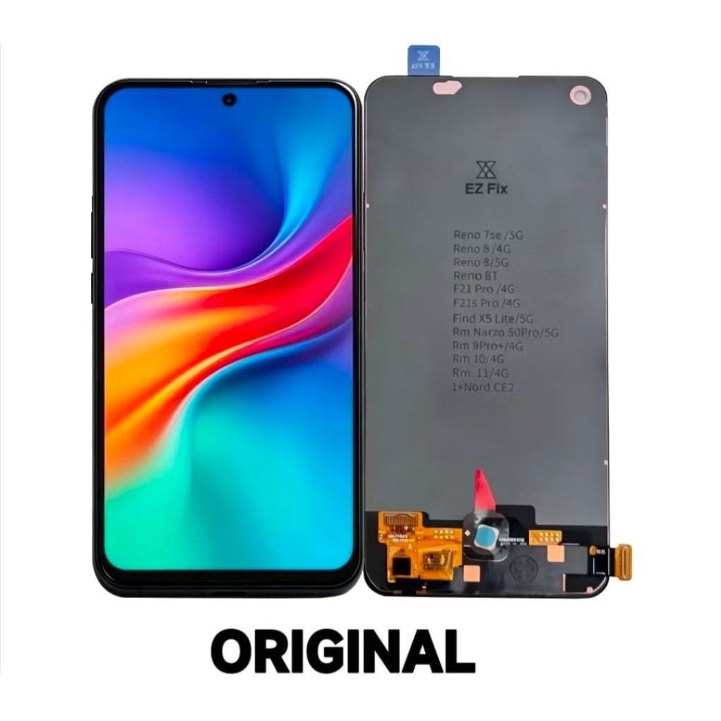 Oppo Reno 7 SE (5G) LCD Touchscreen Original Fingerprint Support copotan