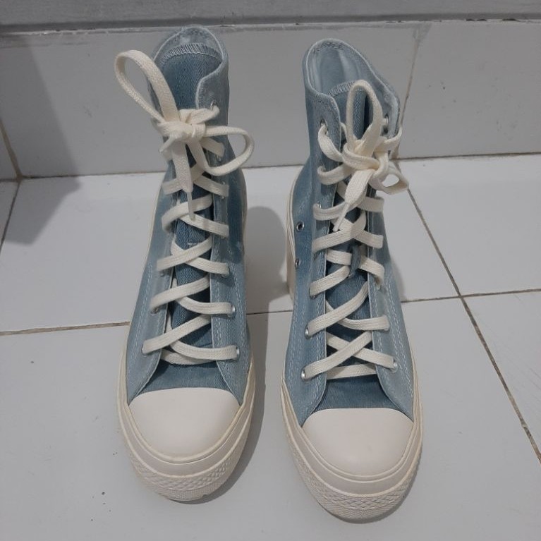 Converse Chuck 70 Hi De Luxe Light Blue Size 38