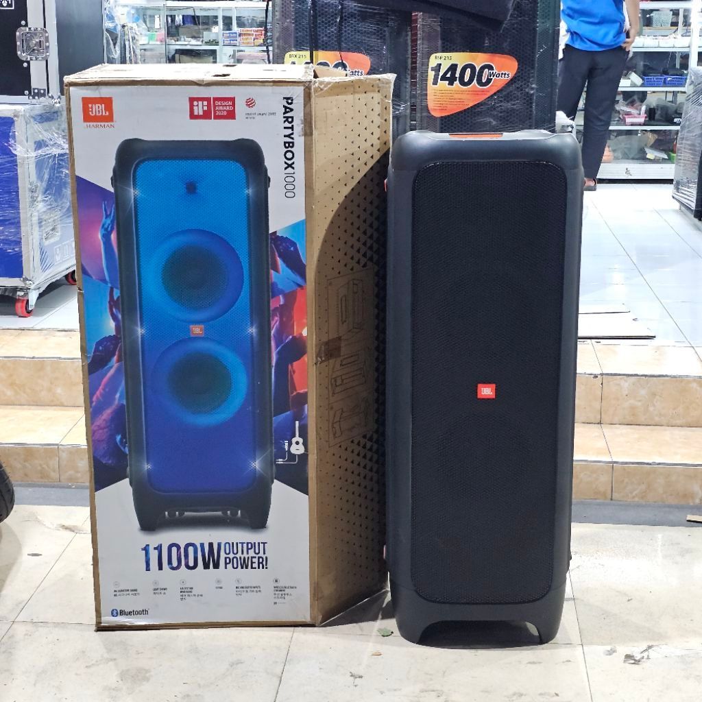 JBL Partybox 1000 Original speaker aktif 1100 watt second like new