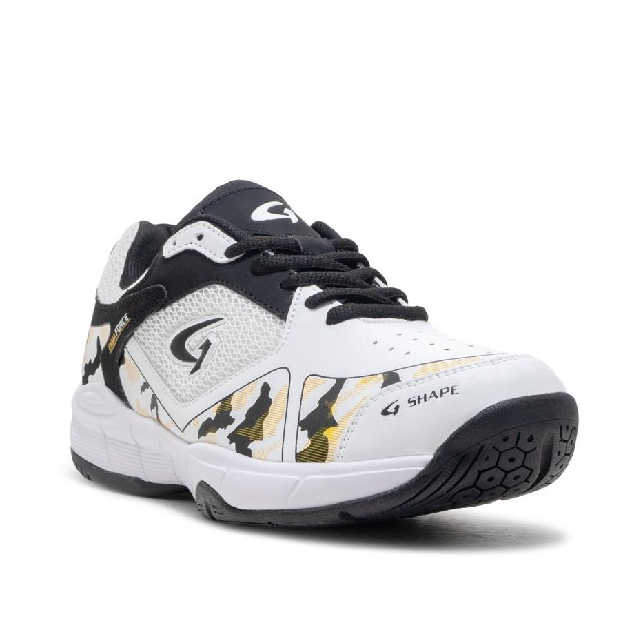 New Promo Hyougen Enma Force Putih Hitam Sepatu Badminton Size 39-44
